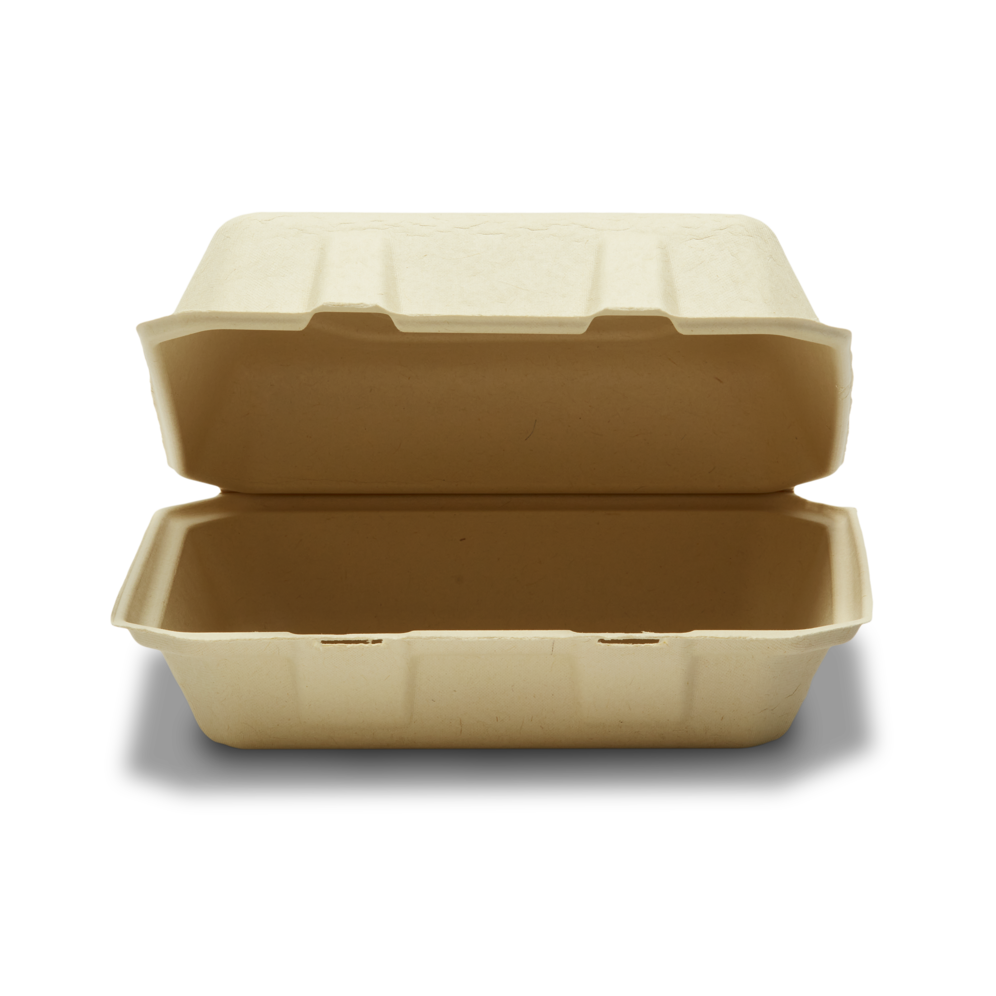 9 x 9 x 3 | Fiber Clamshell (Kraft) 200 per case